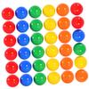 JOINPAYA 100Pcs Raffle Drawing Balls Durable Plastic Party Game Props for Celebrations Events and Game Bright Colors Easy to Hold for Raffles view 1
