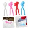 FELTECHELECTR 4Pcs Portable Cartoon Makers Fun Snow for Clamps for Enhance Parent Interaction Easy to Use and Clean view 4