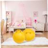 FAVOMOTO Inflatable Jumping Ball Yellow Hop Ball for Indoor and Promotes Coordination and Ages view 3