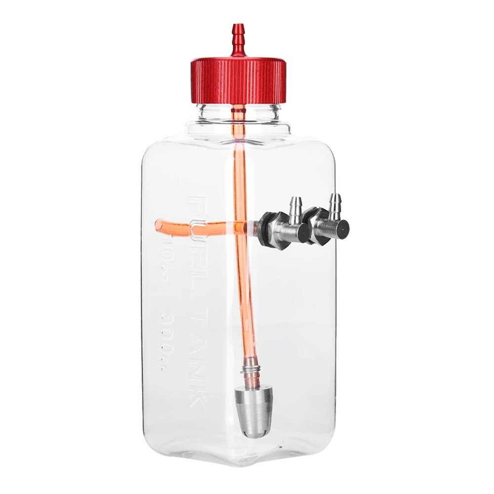 RC Accessoire Transparent Plastic , Good Sealing and High Strength, Easy Installation and Distance for RC Aircraft, CNC Processing (300ml (for 15-26cc aircraft))