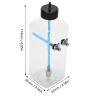 RC Accessoire Transparent Plastic , Good Sealing and High Strength, Easy Installation and Distance for RC Aircraft, CNC Processing (500ml (for 50-70cc aircraft)) view 2