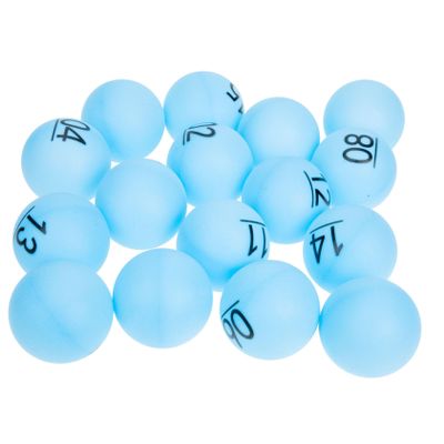 JOINPAYA 16pcs Colored Activity Balls for Party Games Numbered Raffle Draws Lightweight Compact Design for Arts Entertainment for Family Fun and Events