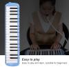 37 Keys Melodica Instrument, Musical Instrument Air Piano Keyboard Pianica for Kids Adults Beginners Professional Training with Carrying Bag (Blue) view 2