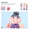 BRIGHTFUFU 6pcs Family Hand Puppet Adorable Early Education Storytelling Puppets for Interactive Role Play Plaything for Home School and Kindergarten view 4