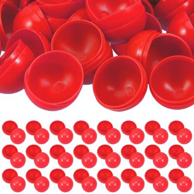 JECOMPRIS 50pcs Openable Lottery Balls 3CM Plastic Game Balls for Party Activities Seamless for Entertainment and Games for Events and Gatherings
