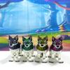 4pcs 3D Printed Wolf, 2.75" Dual Color Full Body Articulated Wolf, Executive Desk Toy, Fidget ADHD Autism Toy WC3002 view 2