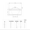 M3 Colourful Anodized Aluminum Alloy Cone Cup Head Washer Cap Head Gaskets for RC Parts 8Colors 50PCS(Green) view 3