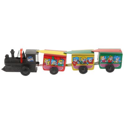 SUPVOX Wind Up Train Clockwork Decorative Ornament for Fun and Portable Home Decor Lightweight Craft Engaging Playtime