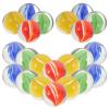 ORFOFE 200pcs Butterfly Feeder Marble Decorations Glass Outdoor Feeder Garden Decorative Marbles Unique Visual Effect view 1