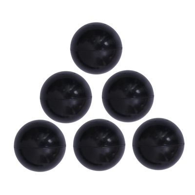 Toddmomy 1set Crush Plastic Balls for Safe Ocean Ball for Playtime Bath Fun and Group Activities Black 50pcs