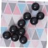 Toddmomy 1set Crush Plastic Balls for Safe Ocean Ball for Playtime Bath Fun and Group Activities Black 50pcs view 4
