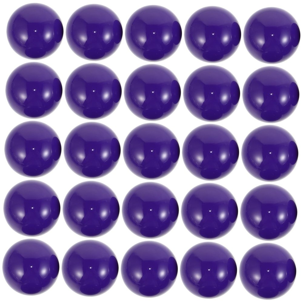 Kisangel 50pcs Raffle Balls Fillable Bingo Drawing Balls Raffle Gaming Hollow Plastic Party Prize Containers