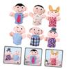 FELTECHELECTR 6pcs Hand Puppets for Role Play and Storytelling Creative Educational for Safe and Gentle Material for Parent Interaction and Early Learning view 3