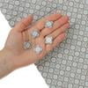 150 pcs, Dollhouse Flooring, 1:12 Scale Doll House Tiles, Miniature Dollhouse Accessories, REDUCIO! (Victorian Soft Blue) view 1
