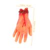 Abaodam 1pc Realistic Bloodied Hand Halloween Party Prop Creative Trick Tool for Spooky Decorations for Pranks and Halloween Themed Events view 2