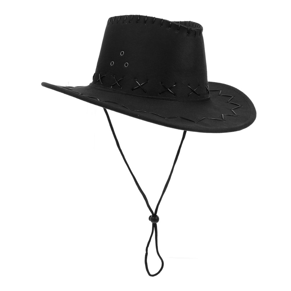 Kisangel Boys Girls Boys and Girls Cowboy Hat Bulk Party Cap Western Dress up Hat Uv Protection for Outdoor Activities