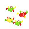 SUPVOX 4pcs Funny Wind Up Crab for Clockwork Crabs Red Green Yellow Engaging Plastic to Enhance Coordination and Imagination view 1
