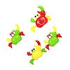 SUPVOX 4pcs Funny Wind Up Crab for Clockwork Crabs Red Green Yellow Engaging Plastic to Enhance Coordination and Imagination view 3