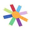 BRIGHTFUFU Nylon Material Boys and Girls Coordination Toy Rainbow Umbrella Throwing Game Parachute Toys for Boys and Girls Fun Educational view 1