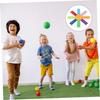 BRIGHTFUFU Nylon Material Boys and Girls Coordination Toy Rainbow Umbrella Throwing Game Parachute Toys for Boys and Girls Fun Educational view 4