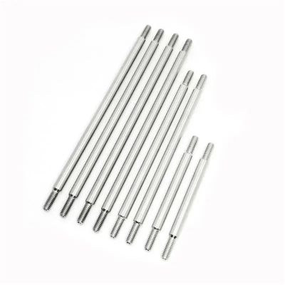 RC Upgrade Parts for Traxxas for TRX-4 for 1/10 RC Crawler Car 8 Pcs Set Complete Stainless Steel Links 324mm Wheelbase