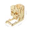 BESPORTBLE Wooden Skull Dice Tower Compact Lightweight Game Dice Prop for Role Playing Party Games Practical Design for Easy Use Stylish Gameplay for Ktv Bars Travel view 3