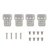 RC Upgrade Parts for C14 for C24 for C24-1 Metal Steering Link Rod Pull Rod Mounts Shock Absorbers Set for 1/16 RC Car Upgrade view 2