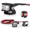 for TRX-4 for TRX-6 for Axial for SCX10 1/10 Light Spotlight Headlamp with Bracket RC Crawler Model Car Upgrade Parts Rc Car Headlamps Lights(White) view 2