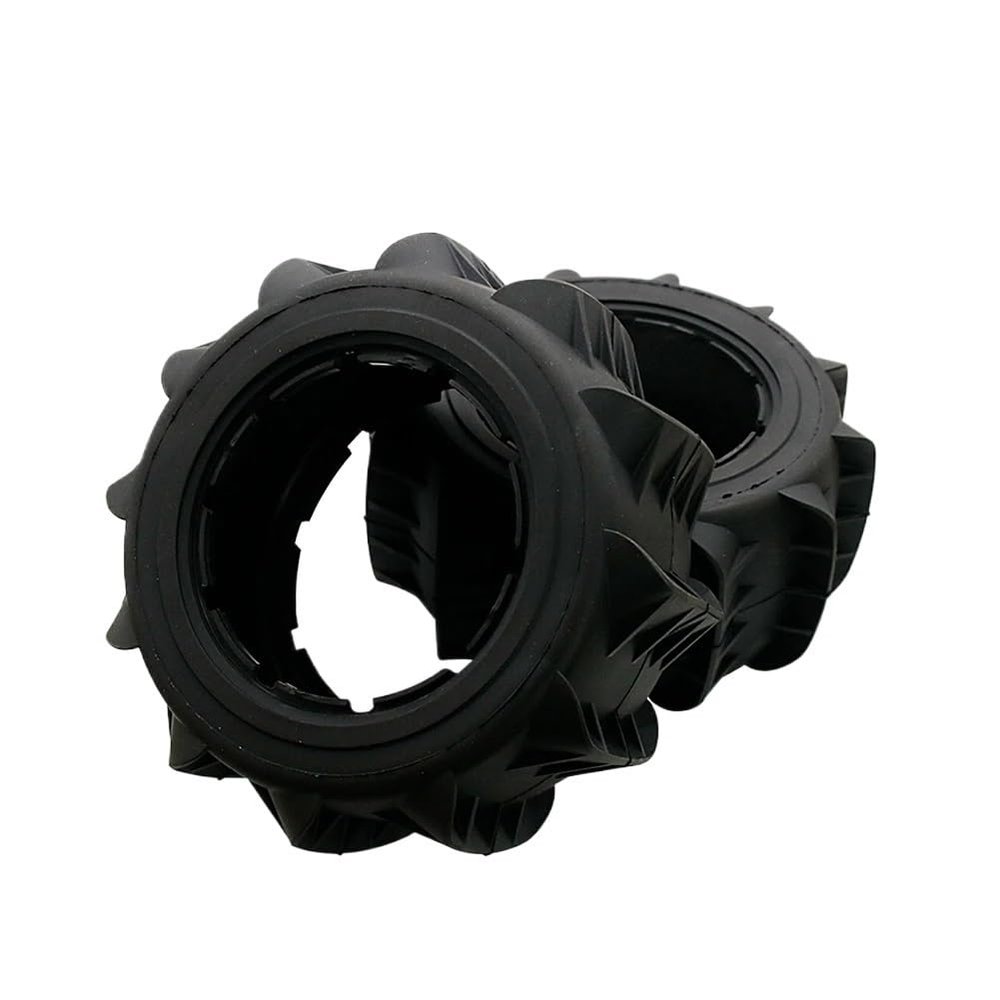 195 * 90mm Front Rear Sand Paddle Wheel Tyre Skin Kit for 1/5 ROFUN ROVAN KM 5B 5T 5SC Kraton 8s Losi DBXL-E 2.0 Rc Parts
