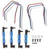 Compatible with Traxxas 4X4 for Slash for Stampede for Rustler for Rally RC Car Upgrade Parts Front and Rear Sway Bar Kit SLF311 RC Car Parts view 1