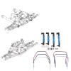 Compatible with Traxxas 4X4 for Slash for Stampede for Rustler for Rally RC Car Upgrade Parts Front and Rear Sway Bar Kit SLF311 RC Car Parts view 4
