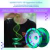 MAGICYOYO Professional Responsive Yoyo for Kids 8-12, V6 Locus Dual Function Yo Yo for Adults, Finger Spin Trick Yo-yo with Unresponsive Bearing, Bearing Tool, Case Bag, 12 Strings (Green Purple) view 2