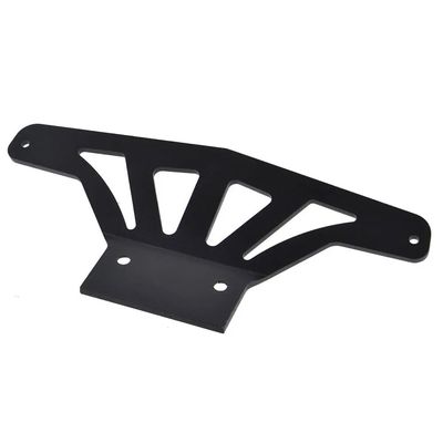 Aluminum Front Bumper for 1/10 Traxxas 2wd Rustler Bandit VXL Stampede Upgrades(Black)