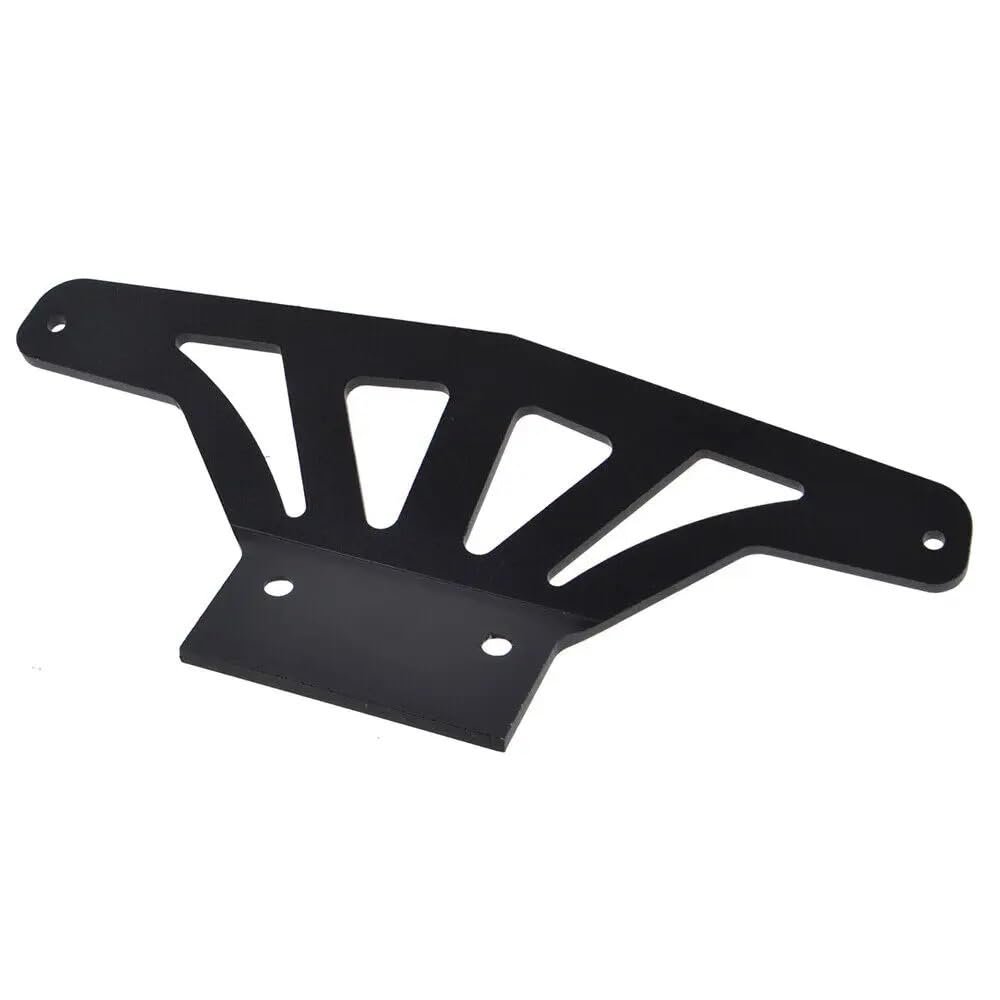 Aluminum Front Bumper for 1/10 Traxxas 2wd Rustler Bandit VXL Stampede Upgrades(Black)