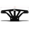 Aluminum Front Bumper for 1/10 Traxxas 2wd Rustler Bandit VXL Stampede Upgrades(Black) view 2