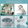 Realhaha Ball Pit Balls Kid Plastic Playball 2.15 50 Dark Green Gray White view 4