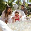 Realhaha Ball Pit Balls 200 Play Balls Plastic Balls for Baby Girls Toddlers Kids Play Tent Pool Playhouse Playpen Party Decoration, Beige view 3