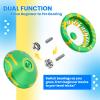 MAGICYOYO V6S LOCUS Responsive Yoyo for Kids, Professional FingerSpin Yo Yo Trick for Adults, Dual Purpose Design with Unresponsive Yoyo Bearing+12 Yo-yo Strings+Bearing Tool+Case Bag (Green Yellow) view 4