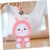 Abaodam Cute Bunny Piggy Bank Unbreakable Saving Jar Adorable Cartoon Decor for Money Pot for Developing Saving Habits Present view 3