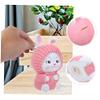 Abaodam Cute Bunny Piggy Bank Unbreakable Saving Jar Adorable Cartoon Decor for Money Pot for Developing Saving Habits Present view 4