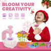 Arts and Crafts for Kids, DIY Fabric Flower Bouquet Craft Kits for Kids Toys, Educational Preschool Learning Detective Toy for Girls 3 4 5 6 7 8 9 10 11 12 Years Old Toddler Birthdays Gift(Pink) view 2