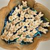 Cwmiibili Easter Kids Reward Bunny Tokens Easter Tokens Pocket Tokens, Wooden Easter Bunny Reward Tokens 28PCS view 3