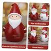Abaodam Christmas Piggy Bank Decorative Santa Coin Bank for Money Storage Container for Change and Fun Practical Holiday Present view 2