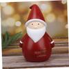 Abaodam Christmas Piggy Bank Decorative Santa Coin Bank for Money Storage Container for Change and Fun Practical Holiday Present view 4