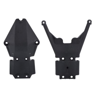 Front and Rear Gearbox Mount for Traxxas Slash 4X4 VXL Remo Hobby 9EMO 727 1/10 RC Car Spare Parts Upgrades