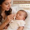 10-Pack Organic Cotton Baby Washcloths | Ultra-Soft Newborn Face Bath Towel - Reusable Baby Wipes for Delicate Skin Thin & Lightweight, Perfect for Babies, Kids, Toddlers, Infant (Stripes) view 2