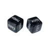 Date Night Dice for Couple, Love Decision Dice for Anniversary&Valentines Her Him,Portable Couple Gifts Ideas Wedding Gifts 2025,Glow in The Dark, Romantic Naughty Dice for Adults Couple (Black) view 1