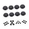 OSALADI 50Pcs Plastic Piggy Bank Bottom Plugs Round Stoppers for Plaster Doll Figurines Black Closure Inserts for Savings Boxes and Crafts view 3