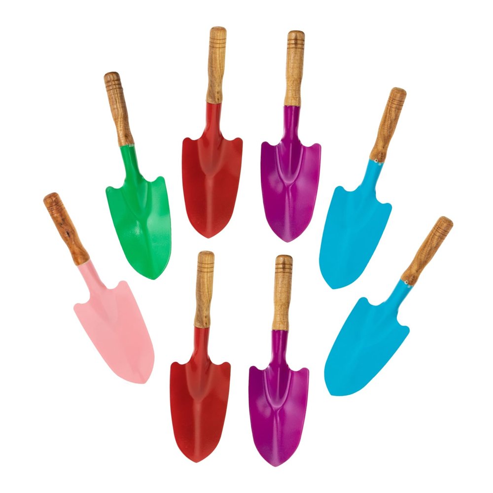 Kisangel 8pcs Shovel Toys for Boys and Girls Random Beach and Gardening Tools Lightweight and Sandbox Fun