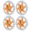 4 PCS Universal Aluminum Alloy RC Car Brake Disc Metal Hex Adapter for 1/10 Remote Control Car, Hex Hub Wheel Rim Tires Brake Disc (Gold) view 4